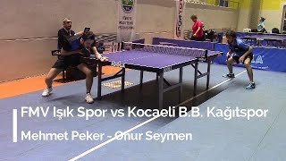 Mehmet Perek 0 Fmv Işık Spor - Onur Seymen 3 Kocaeli Bb Kağıtspor