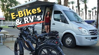 BEST Ebike for RVers? Learn About Theft, Safety, Charging & Ebike RV Rack with Rad Power Bikes