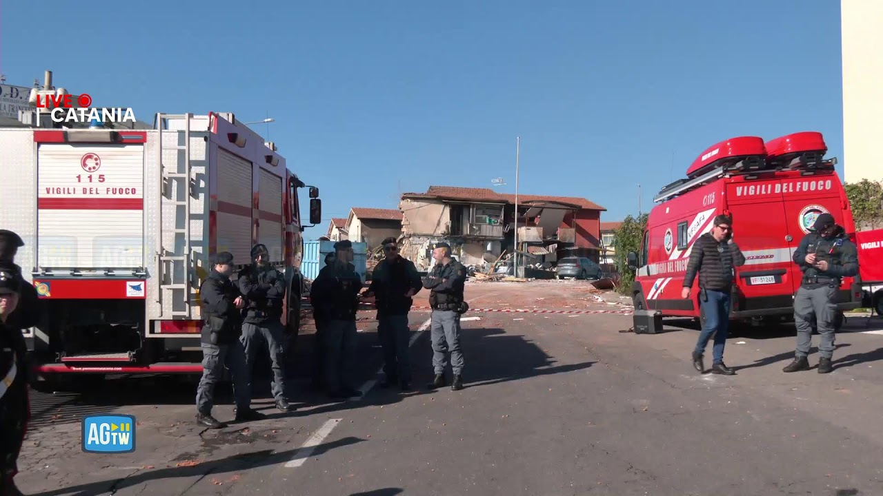 Esplosione a Catania