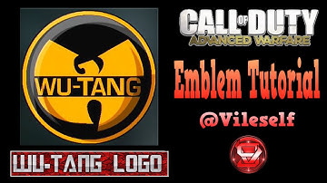 Advanced Warfare Emblem Tutorial: Wu-Tang logo