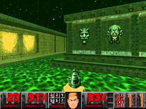 DOOM II: Cyberdreams (UV Playthrough) [PC] - MAP14: Satyrs, Gargoyles, Lions... and Suffering