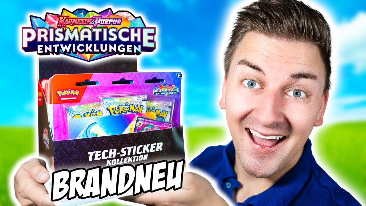 Die NEUE Prismatische Entwicklung Tech Blister Kollektion | Pokémon Booster Opening