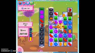 Candy Crush Level 103 Audio Talkthrough, 2 Stars 0 Boosters