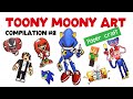 Toony moony art papercraft compilation 2