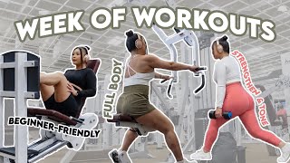 Beginner Gym Routine: Complete Week Of Workouts
