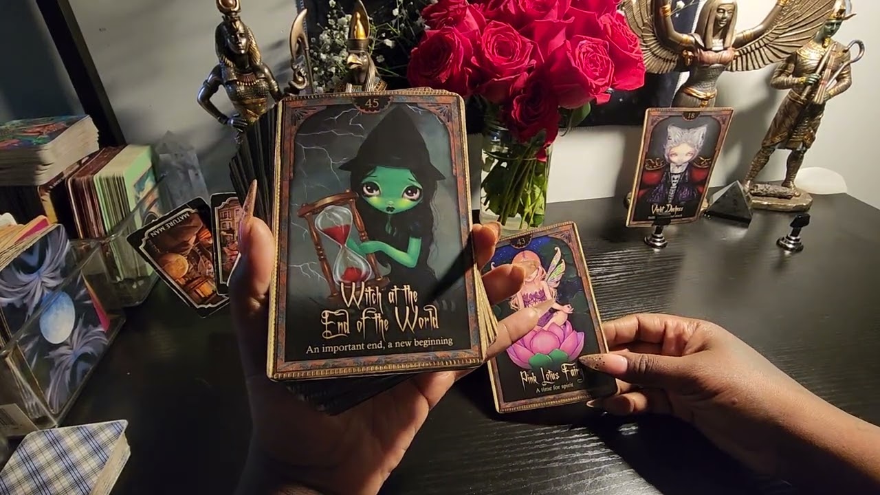 someone ex thinks you still in love wit them after you already found out he was ur karmic 🤣🤣