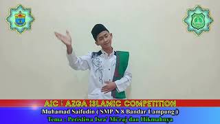 JUARA 1 DAI | Peristiwa Isra' mi'raj NABI MUHAMAD SAW dan Hikmanya JUARA 1 DAI | Peristiwa Isra' mi'raj NABI MUHAMAD SAW dan Hikmanya