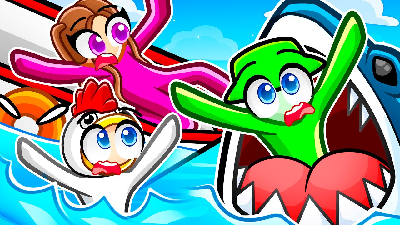 5 Amis vs 1 Requin sur GangBeast ! (ça fait mal..)