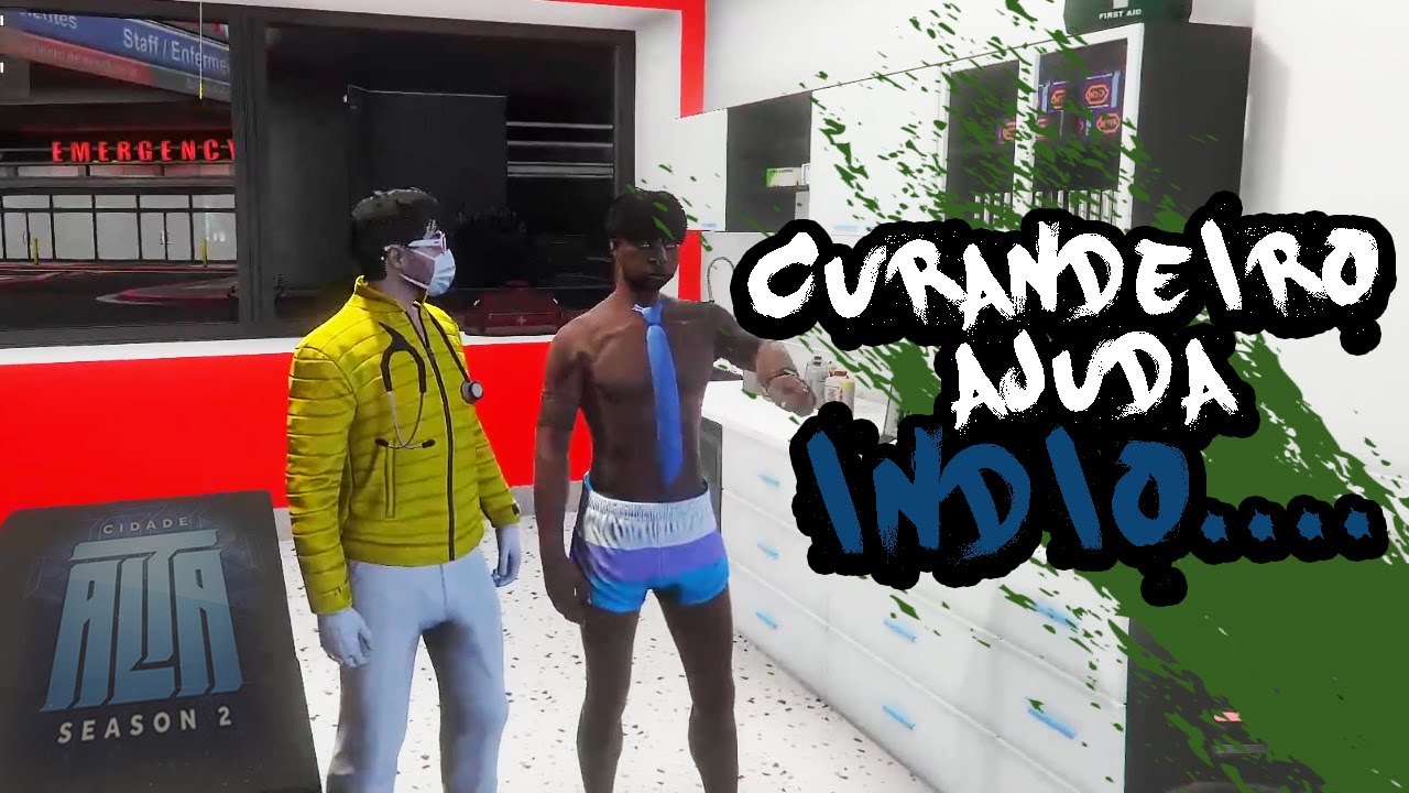[GTA V RP] ATENDIMENTO INDIO - CIDADE ALTA SEASON 2 - YouTube