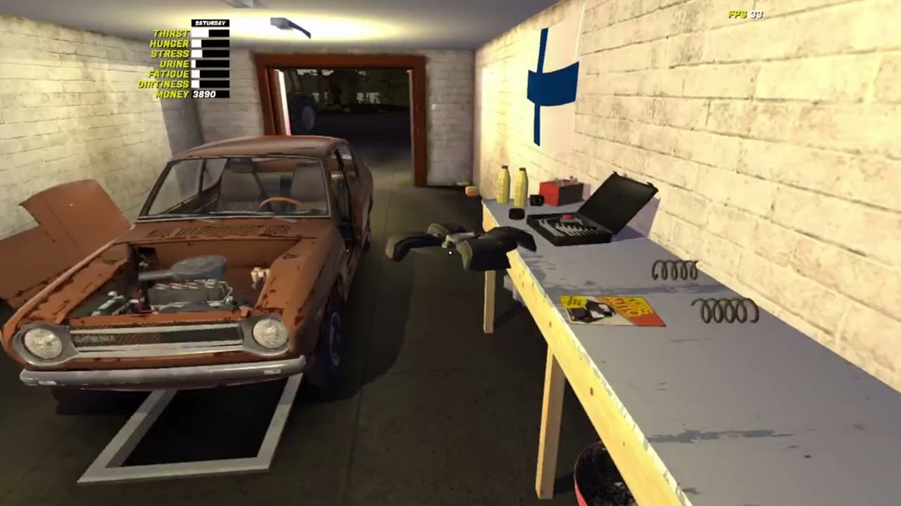 Trying the car out was a bad idea (MY SUMMER CAR GAMEPLAY) YouTube