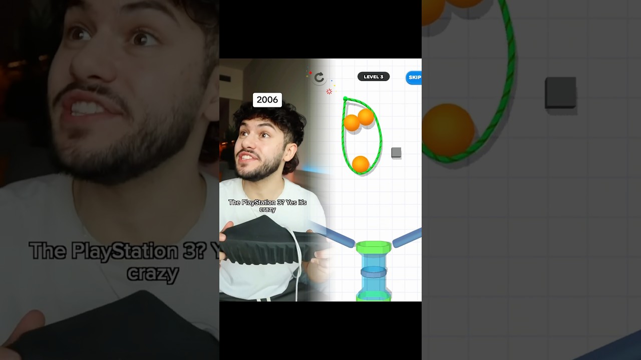 PlayStations back 2006 vs 2024🎮