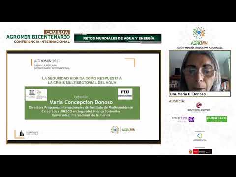 Camino a AGROMIN BICENTENARIO: Retos mundiales de agua y energía