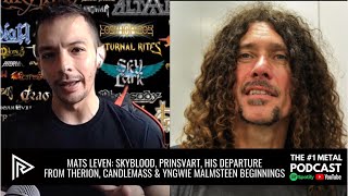 Mats Leven - Interview Break Up with Therion &amp; Candlemass, Skyblood &amp; Prins Vart! (Sub en Español)