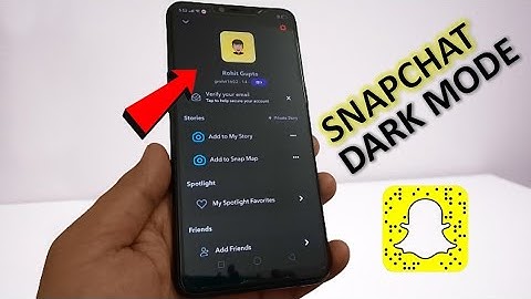 Snapchat Dark Mode Enable Trick For Android 2021 !!! Enable Dark Mode On Snapchat Easily