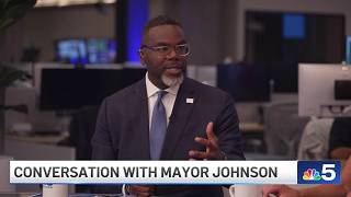 Exclusive conversation with Mayor Brandon Johnson: Chicago is back!