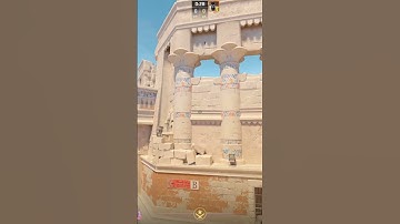 Lurk Smoke On B On Anubis #cs2 #shorts