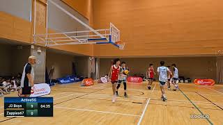 ActiveSG 3x3 Cup U14 (9 Nov 2025): J3 boys vs Zappies67