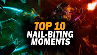 TOP 10 Nail-Biting moments from StarCraft 2 esports