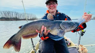 February double up!(channel catfish chaos!!!)