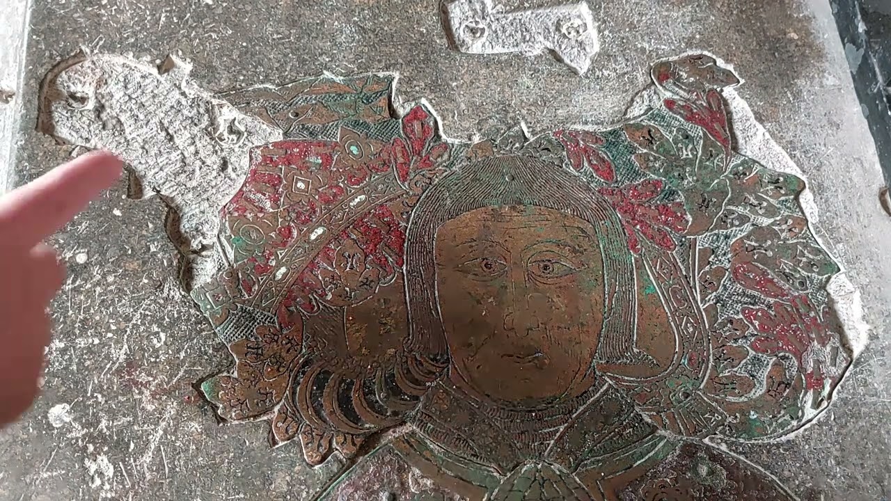 Memorials, St Mary the Virgin Church, Little Easton, Essex, November 2022.