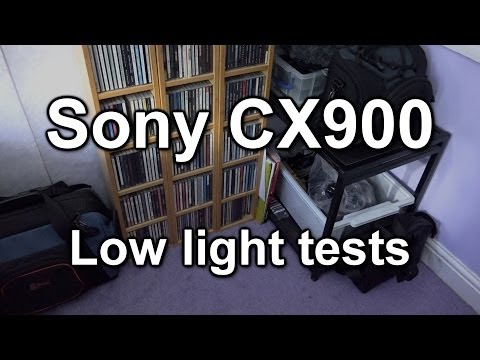 Low light test: Sony HDR-CX900 camcorder vs Panasonic x920 and Canon HF-G30 (XA20/XA25)