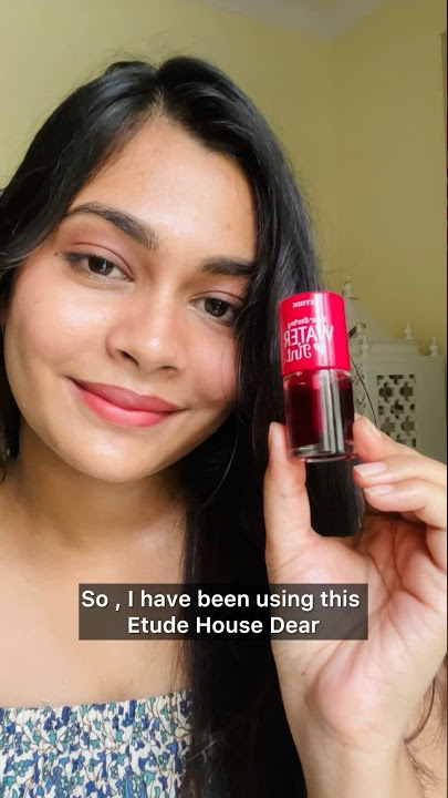 Etude House Dear Darling Water Tint Review / Benetint Dupe #ashortaday #lipandcheektint #etude