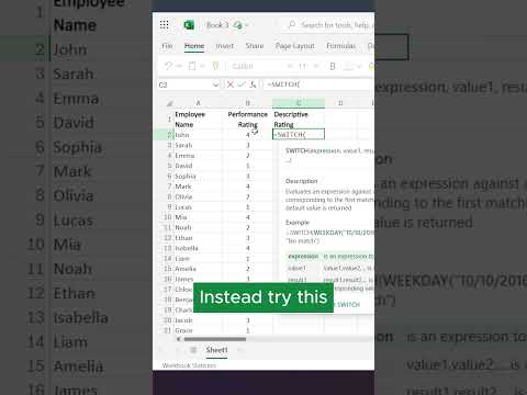 Excel Hack How
