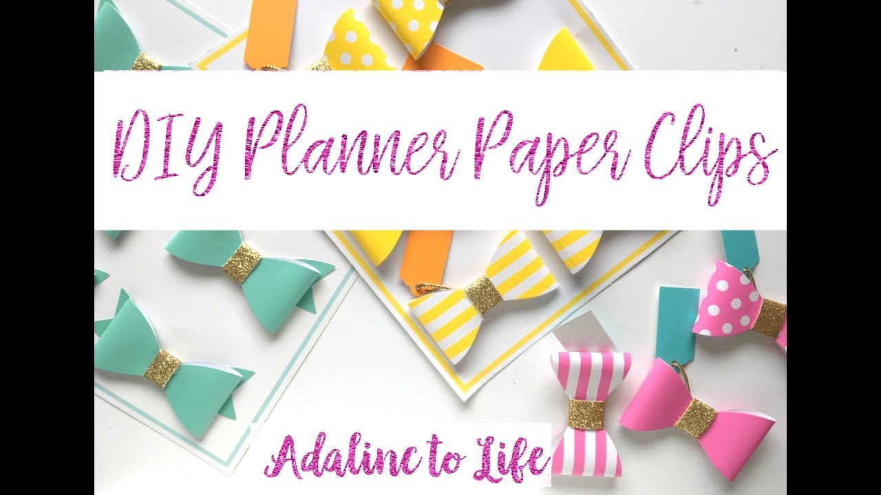 DIY Planner Paper Clips - Carrie Elle