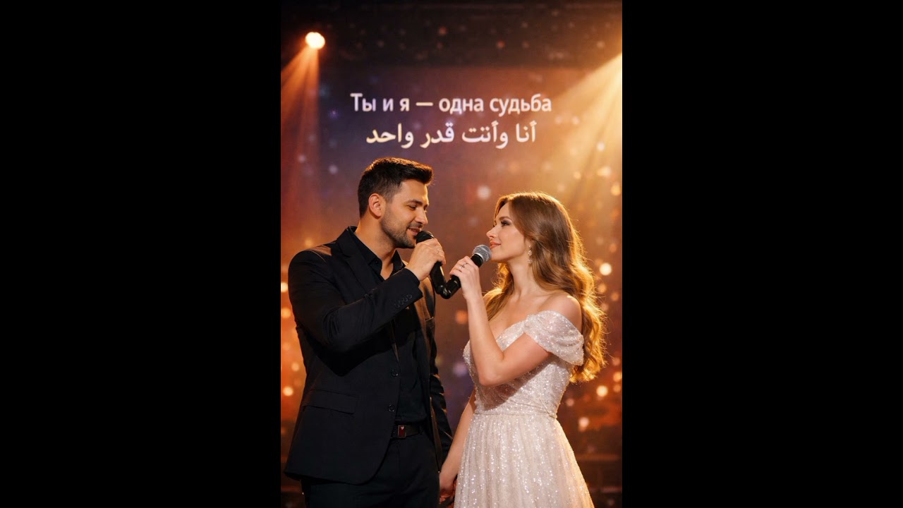 Ты и я — одна судьба | Дуэт арабский и русский