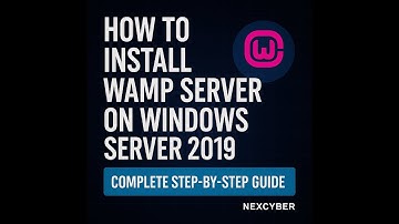 How to Install WAMP Server on Windows Server 2019 | Complete Step-by-Step Tutorial