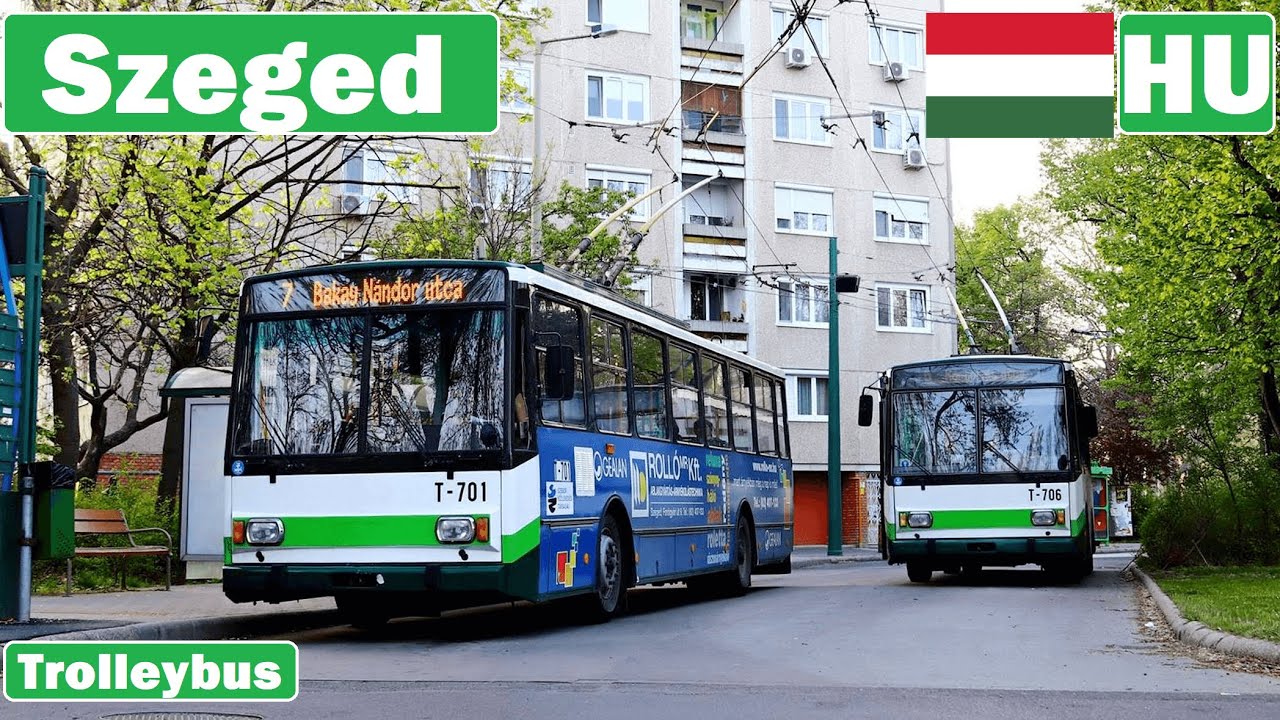 🇭🇺 SZEGED TROLLEYBUS 2019 | Trolibusz Szeged