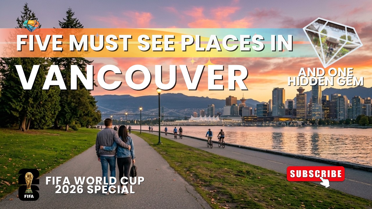 Vancouver World Cup Travel Guide | 5 Must-See Places plus a Hidden Gem Most Tourists Miss | FIFA 26