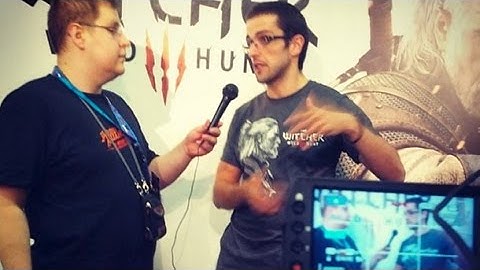 The Witcher 3: Wild Hunt | Interview José Teixeira | Gamescom 2014 | english