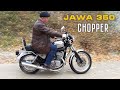 Уникальный мотоцикл JAWA 350 Chopper | Запуск двигателя после 4-х лет простоя