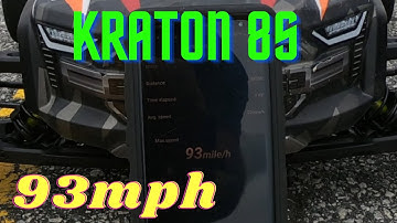 Arrma Kraton 8s speed  run                             First full 8s pass