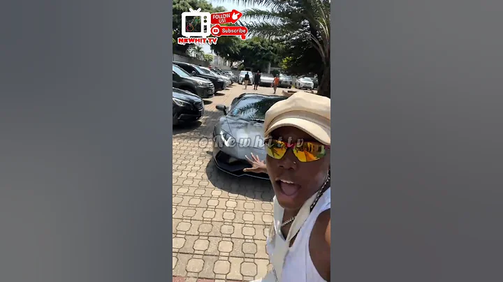 Teni Reaction as Davido Delivers His Lamborghini to her 🔥