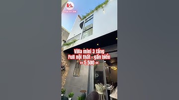 BÁN VILLA MINI 3 TẦNG – TRUNG TÂM THANH KHÊ – CÁCH BIỂN VÀI BƯỚC #villadanang #nhadep #nhaganbien