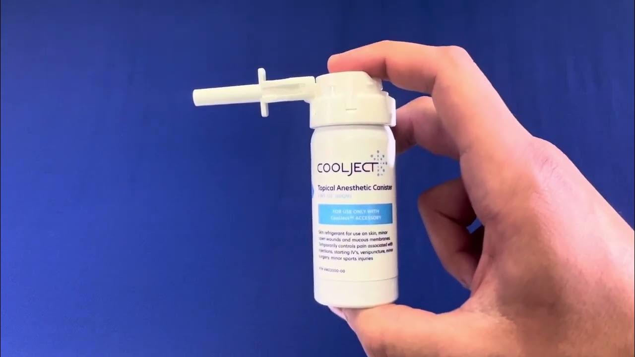 Coolject topical anesthetic by gill podiatry supply co youtube