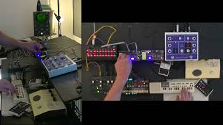 DAWLESS Jam by Soundcommander (LIVETECHNO) 260824, LunchBeat, Monotribe, Monotron, Volca FM, VL-tone