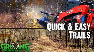Fast and Easy Hunting Access Trails on your Property!
