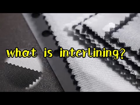 What is interlining? | Discover why it's an essential part of garment production