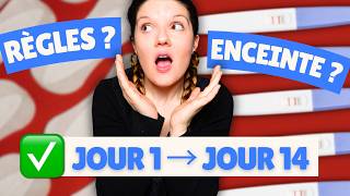 SYMPTÔMES de RÈGLES ou GROSSESSE ? Quoi analyser au fil des jours ?
