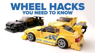 LEGO WHEEL HACKS YOU NEED TO KNOW | Tutorial