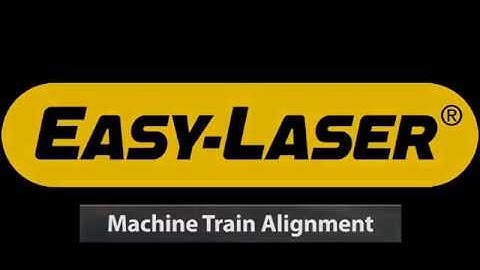 Machine train alignment with Easy Laser E710 Shaft alignment system
