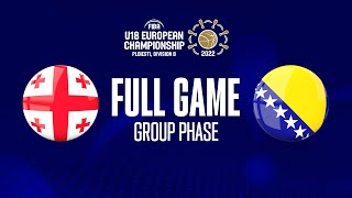მოგება ჯგუფის ლიდერთან - საქართველოს 18-წლამდელთა ნაკრებმა ბოსნია დაამარცხა 1 video