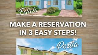 Reserve Your Dream Home Online