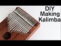 DIY カリンバの作り方　How to make a kalimba.