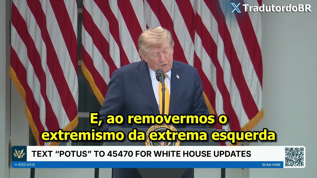 Trump manda alerta para as escolas da América