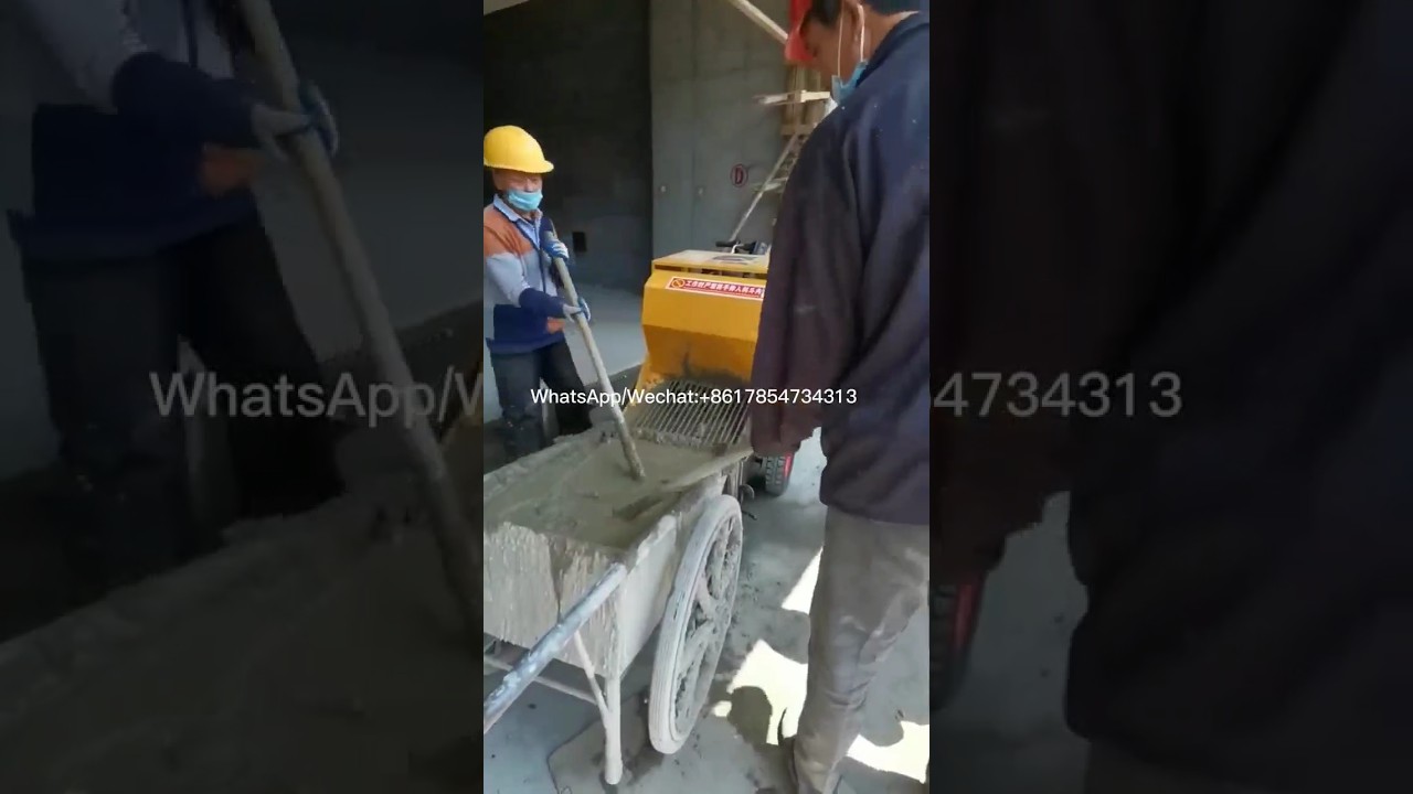 Inclined secondary structure pump, cement mortar conveying grouting machine