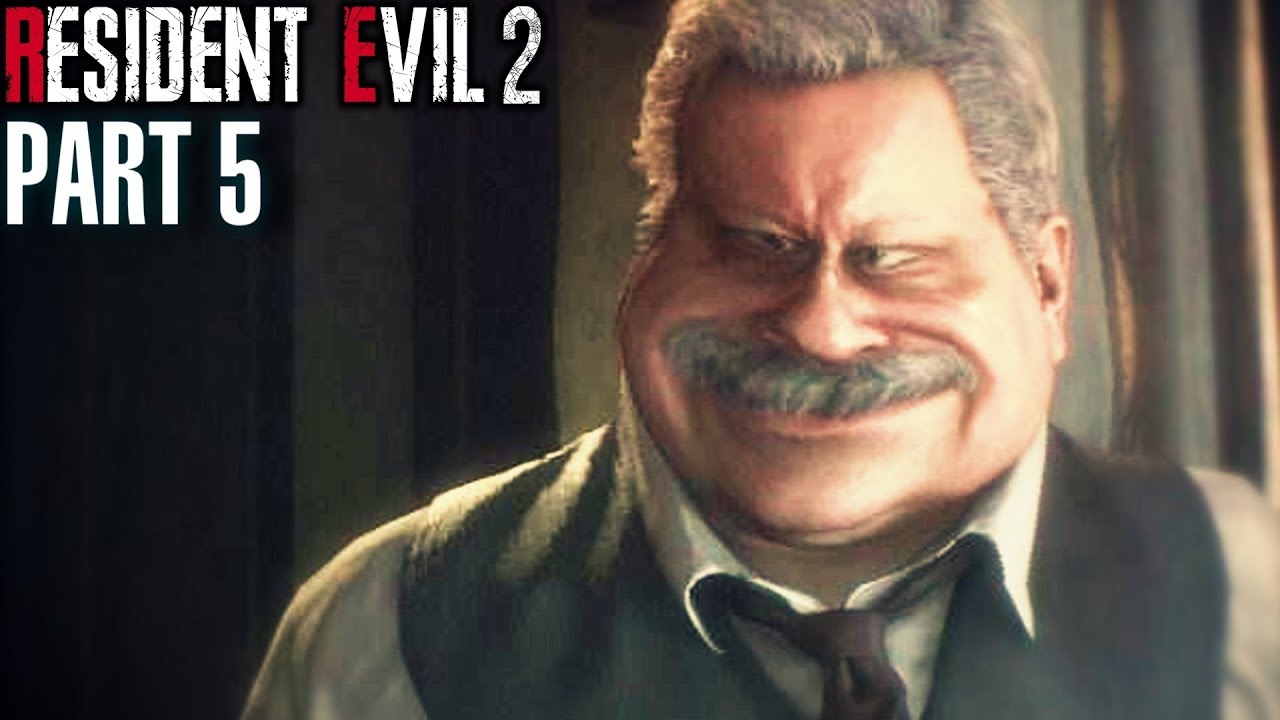 APPREHENDING POLICE CHIEF IRONS Resident Evil 2 Remake Part 5 YouTube